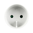 ZENITECH - Adaptateur 6A/16A - Plastique isolant - Blanc - vignette