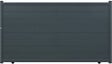 ELSEALU - Portail alu coulissant Opal 3750x1780mm gris 7016STR - vignette