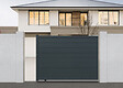 ELSEALU - Portail alu coulissant Opal 3750x1780mm gris 7016STR - vignette