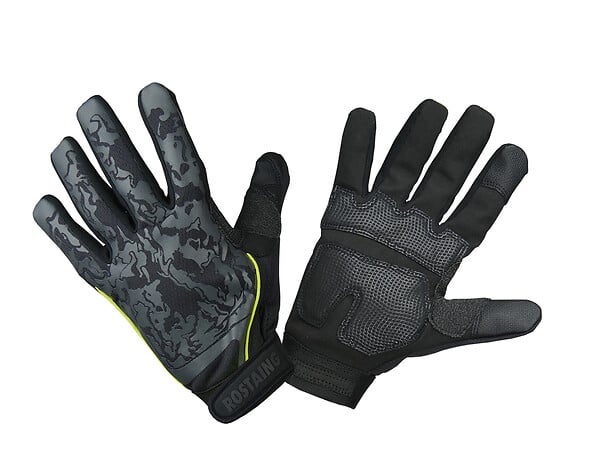 ROSTAING - Gants de jardinage textile Garden camouflage T10 - large