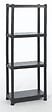 PLASTICA ALTOSELE - Étagère résine Kronos+ - 4 niveaux - H.143xL.60xP.30cm - vignette