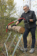 KREATOR - Chevalet à bûches pliable - Acier - 150 kg - vignette
