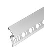 MAT INTER - Profilé de transition aluminium - Argent mat - H.8mmxL.2,50m - vignette
