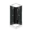 AURLANE - Cabine de douche Soft - 80x80cm - vignette
