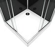 AURLANE - Cabine de douche Soft - 80x80cm - vignette