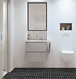 MAT INTER - Mosaïque antidérapante céramique anthracite - 30x30cm - vignette