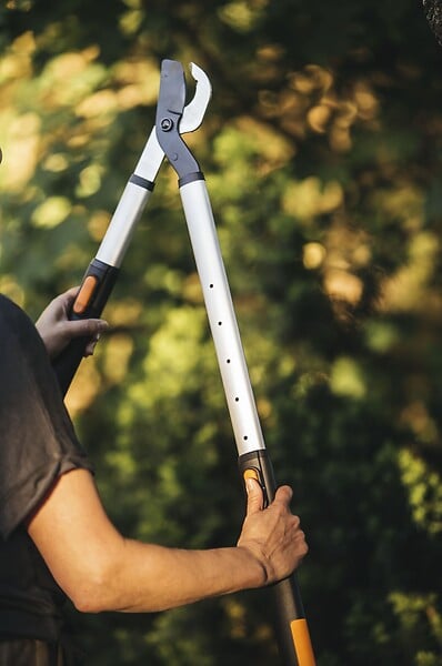 FISKARS - Coupe-branches télescopique - Acier - SmartFit L86 - 50mm - large
