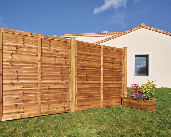 Collections Atlante - Panneau bois traité Prems CL3 - L.180xl.180cm - large