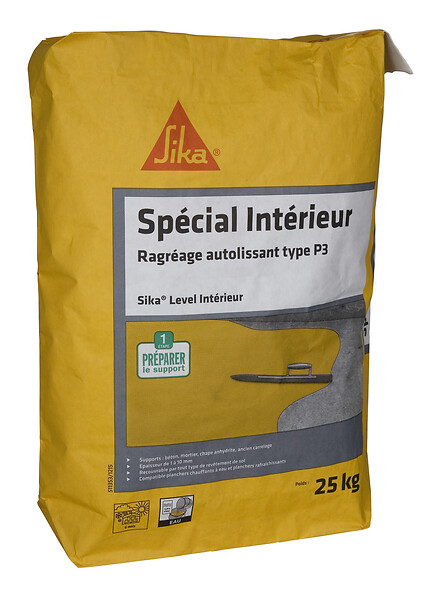 SIKA - Ragréage autolissant - Gris - 25kg - large