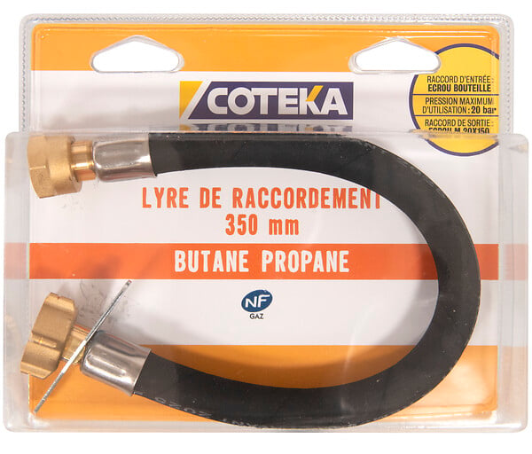 COTEKA - Lyre caoutchouc butane propane 35cm - large