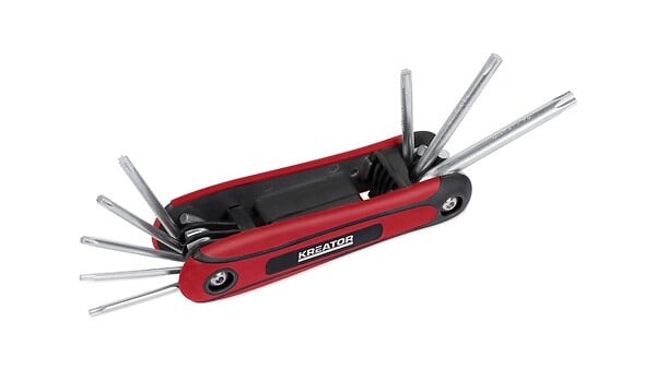 KREATOR - Coffret de clés Torx de sécurité - 8 pièces - large