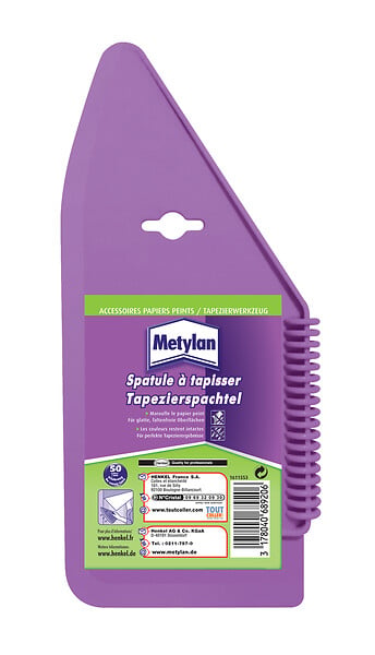 METYLAN - Spatule à maroufler plastique PVC - 13,7cm - large