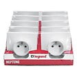 LEGRAND - Lot de 10 prises de courant avec terre Neptune - Blanc - vignette