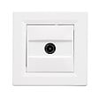 SCHNEIDER ELECTRIC - Prise TV - Plastique - Asfora - Blanc - 1 dB - vignette