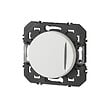 LEGRAND - Poussoir simple avec voyant - Dooxie - Blanc - 6A 250V - vignette