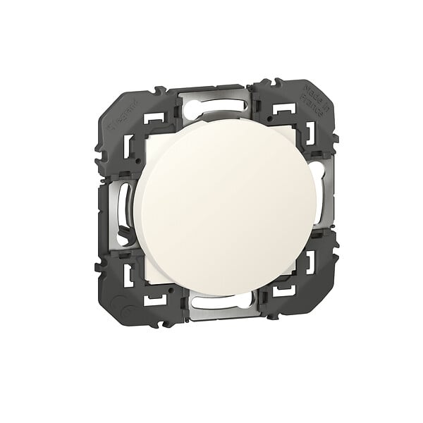 LEGRAND - Obturateur Dooxie blanc - plastique - 2 modules - large