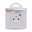 LEGRAND - Prise de courant Mosaic 2 modules USB-C - Blanc - vignette