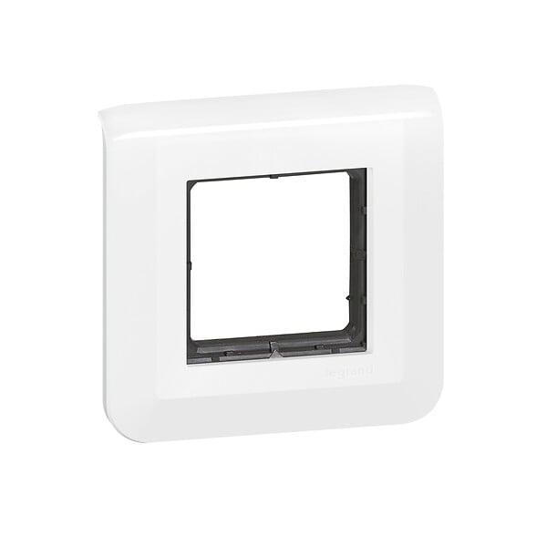 LEGRAND - Plaque Mosaic à vis - Plastique - Blanc - 2 modules - large