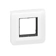 LEGRAND - Plaque Mosaic à vis - Plastique - Blanc - 2 modules - vignette