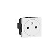 LEGRAND - Prise de courant Surface Mosaic 2 modules - blanc - vignette