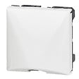 LEGRAND - Sortie de câble Mosaic 2 modules - Blanc - avec serre-câble - vignette