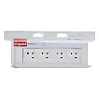 LEGRAND - Kit 4 prises 2P+T 45° MOSAIC LINK - Blanc - 16A - vignette