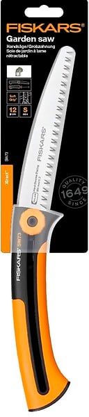 FISKARS - Scie à lame rétractable 160mm - Acier trempé - Xtract - large