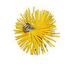 COTEKA - Hérisson rond nylon - Jaune - Diam.125 - vignette