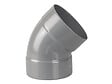 WAVIN - Coude évacuation bâtiment FF - PVC - D125mm - 45° - vignette