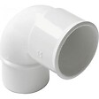 WAVIN - Coude PVC évacuation bâtiment MF 87°30 DN40 couleur blanc - vignette