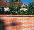 MODULO - Briquette de parement rouge cendré en terre cuite intérieur-extérieur - vignette