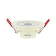 XANLITE - Spot LED encastrable orientable - Plastique - Blanc - 4,5W - vignette