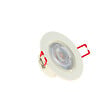 XANLITE - Spot LED encastrable orientable - Plastique - Blanc - 4,5W - vignette