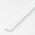 ALFER - Plat 29.5mm PVC blanc 1m - vignette