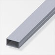 ALFER - Tube rectangulaire pour M16 19.5x35.5mm aluminium brut 2.5m - vignette