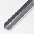 ALFER - U carré 15.5mm aluminium brut 1m - vignette