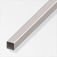 ALFER - Tube carré profilé à froid 20x20mm acier gris 1m - vignette