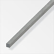 ALFER - Carré plein 7x7mm acier étiré gris acier 1m - vignette