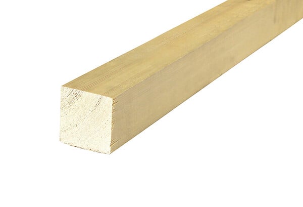 UT BOIS - Tasseau - Bois sapin du nord - Lot de 4 -3800x3800mm - large