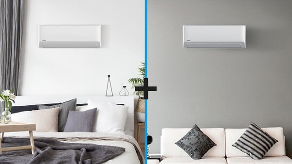 QLIMA - Climatiseur fixe réversible duo SCM 52 - 6450W - large