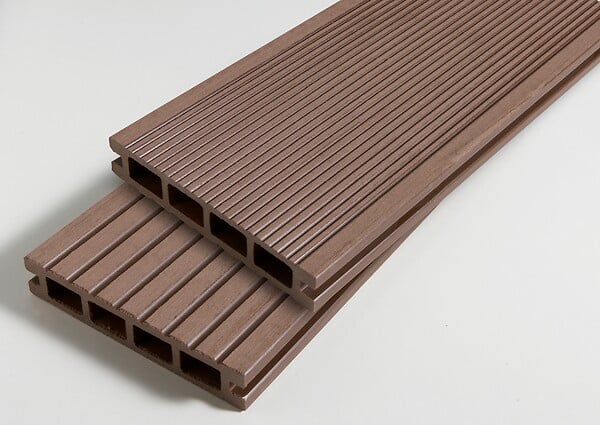 XYLTECH - Lame terrasse composite Redwood - L.240xl.14xEp.2,5cm - large