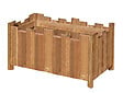 Collections Atlante - Jardinière rectangulaire - Marron - 40x80x50cm - vignette
