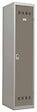 P.HENRY - Vestiaire industrie salissante acier 1 case gris perle L40cm - vignette