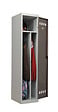 P.HENRY - Vestiaire industrie salissante acier 1 case gris perle L40cm - vignette