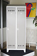 P.HENRY - Vestiaire acier industrie salissante 2 cases gris perle - vignette