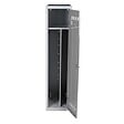 P.HENRY - Vestiaire 1 case gris perle - Acier - 50x40x180cm - vignette