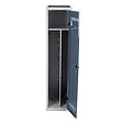 P.HENRY - Vestiaire monobloc acier 1 case - Gris perle et bleu - L40cm - vignette