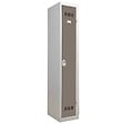 P.HENRY - Vestiaire acier 1 case - Industrie propre - Gris perle - vignette