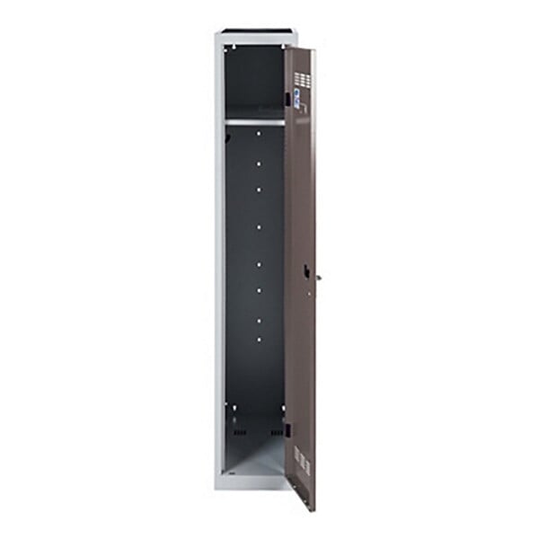 P.HENRY - Vestiaire acier 1 case - Industrie propre - Gris perle - large