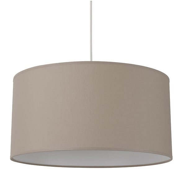 COREP - Suspension cylindrique coton - Chanvre - E27 - large